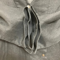 mao made マオメイド フロントボタンリネンワンピース ブラック sizeF 瑞穂店