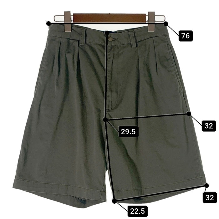 Polo Ralph Lauren ポロラルフローレン Tyler Short タイラーショーツ チノ 2タック ショートパンツ オリーブ Size 31 福生店