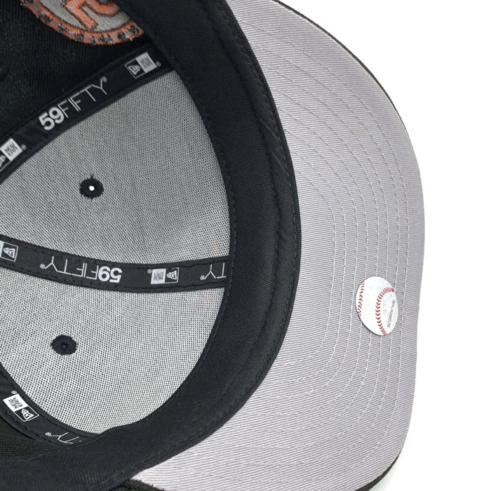 NEWERA ニューエラ Seattle Mariners シアトル マリナーズ  59FIFTY ベースボールキャップ ブラック サイドパッチ Size 7 1/8(56.8cm) 福生店