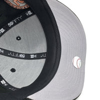 NEWERA ニューエラ Seattle Mariners シアトル マリナーズ  59FIFTY ベースボールキャップ ブラック サイドパッチ Size 7 1/8(56.8cm) 福生店