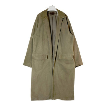 YEEZY イージー SEASON3 オーバーサイズドロングレザーコート カーキ sizeM 瑞穂店