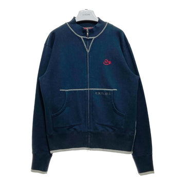 EVISU エヴィス ジップアップ スウェットトレーナー ネイビー Size L 瑞穂店