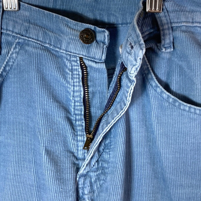Levi’s リーバイス USA製 ボタン裏83 ホワイトタブ ベルボトム コーデュロイパンツ ライトブルー size- 瑞穂店