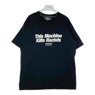 NEIGHBORHOOD ネイバーフッド 18AW RACISTS-2 Tシャツ ブラック sizeXXL 瑞穂店