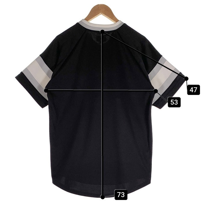 SUPREME シュプリーム 15AW Baseball Jersey ベースボールジャージー 半袖 ブラック Size M 福生店