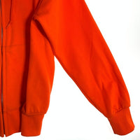 70's WAVERLY RESCUE サーマル ダブルフェイス ジップアップ フーディー パーカー オレンジ USA製 Size M (38/40) 福生店