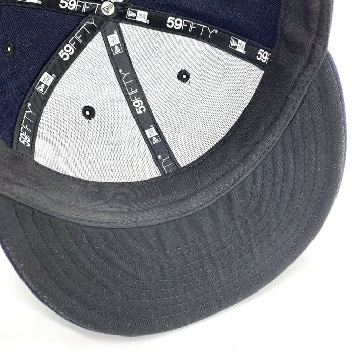 NEWERA ニューエラ Newyork Yankees 59FIFTY ベースボールキャップ ネイビー Size 7 3/8 (58.7cm) 福生店