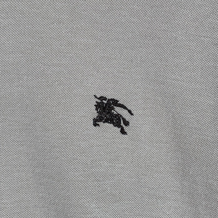 BURBERRY BLACK LABEL バーバリーブラックレーベル ホース刺繡 コットン ポリウレタン Tシャツ ブラウン BMV73-423-44 Size 3 福生店