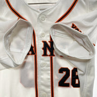 adidas アディダス  読売ジャイアンツ 内海哲也 半袖 ユニフォーム ホワイト size160 瑞穂店