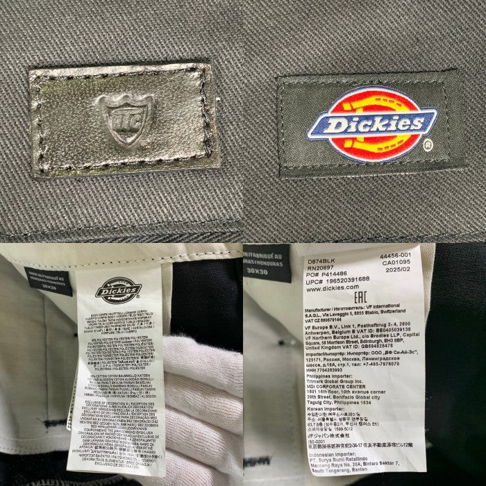 Dickies ディッキーズ HTC エイチティーシー  STANDARD CARIFORNIA 874 ワークパンツ ブラック Size 30×30 福生店