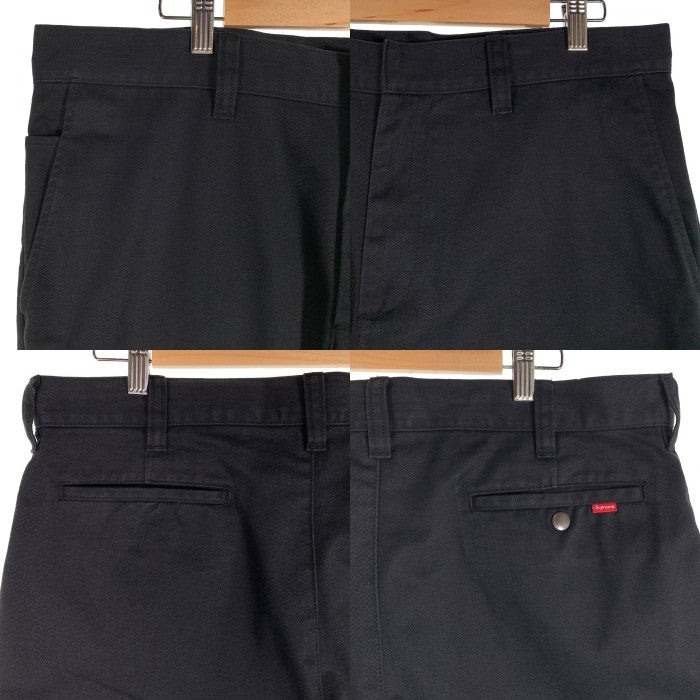 SUPREME シュプリーム Work Pant ワークパンツ チノ ブラック Size 36 福生店