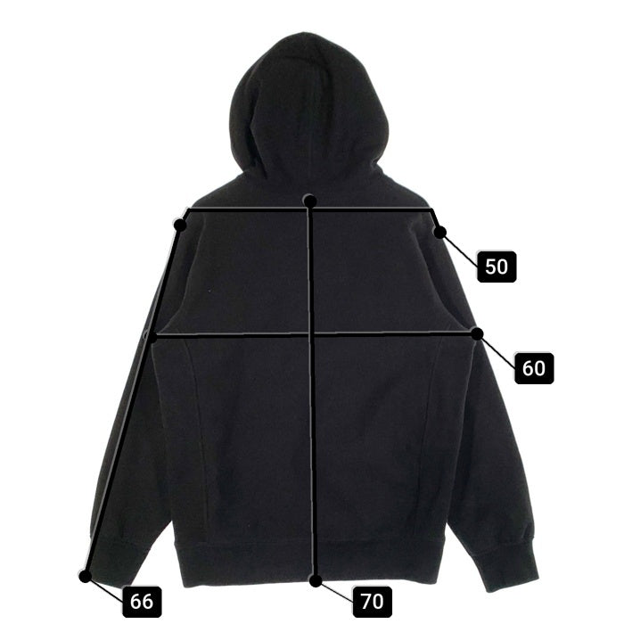 SUPREME シュプリーム 19AW Bandana  Box Logo Hooded Sweatshirt バンダナボックスロゴ プルオーバースウェットパーカー フーディ ブラック Size L 福生店