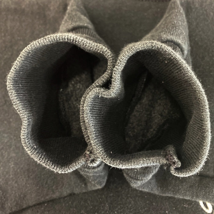 FRUIT OF THE LOOM フルーツオブザルーム メキシコ製 胸刺繍 ヘビースウェットトレーナー ブラック sizeL 瑞穂店