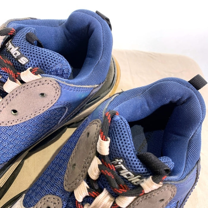 BALENCIAGA バレンシアガ Triple S トリプルエス ブルー ホワイト Size 41 福生店