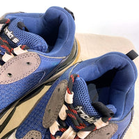 BALENCIAGA バレンシアガ Triple S トリプルエス ブルー ホワイト Size 41 福生店