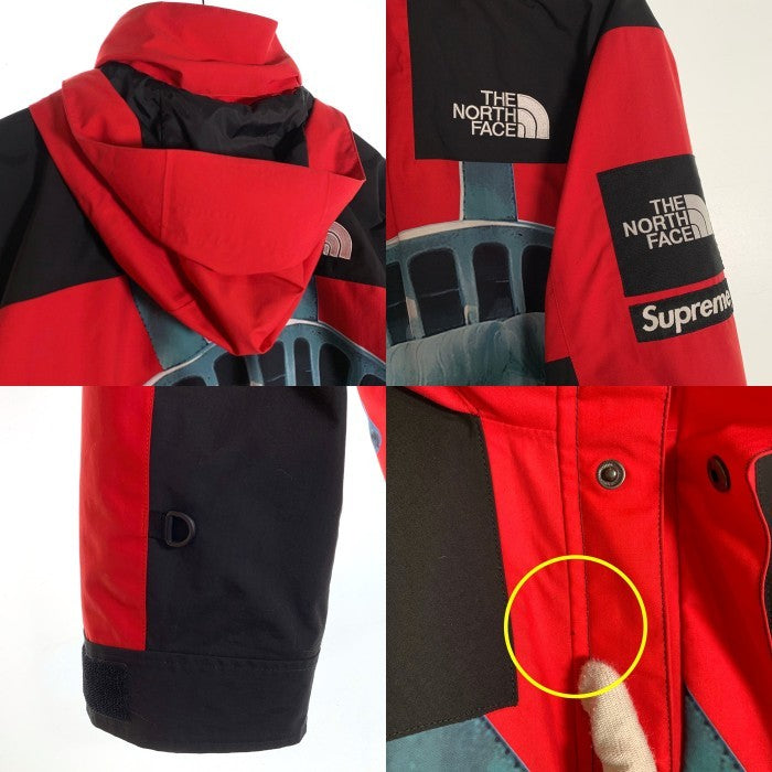 SUPREME シュプリーム 19AW THE NORTH FACE ノースフェイス Statue Of Liberty Mountain Jacket マウンテンジャケット レッド 自由の女神 NP619021 Size L 福生店