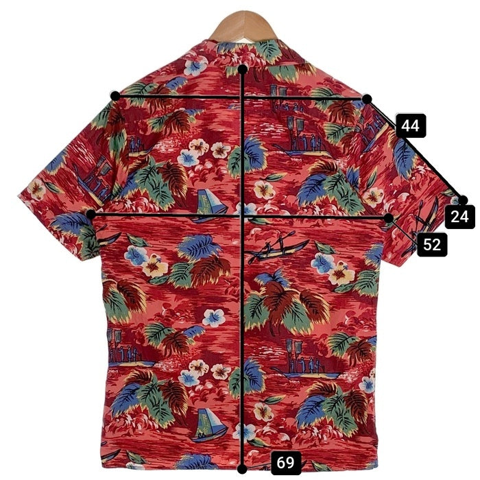 SUPREME シュプリーム 12SS Hawaian Shirt 半袖 アロハ ハワイアンシャツ レッド Size M 福生店