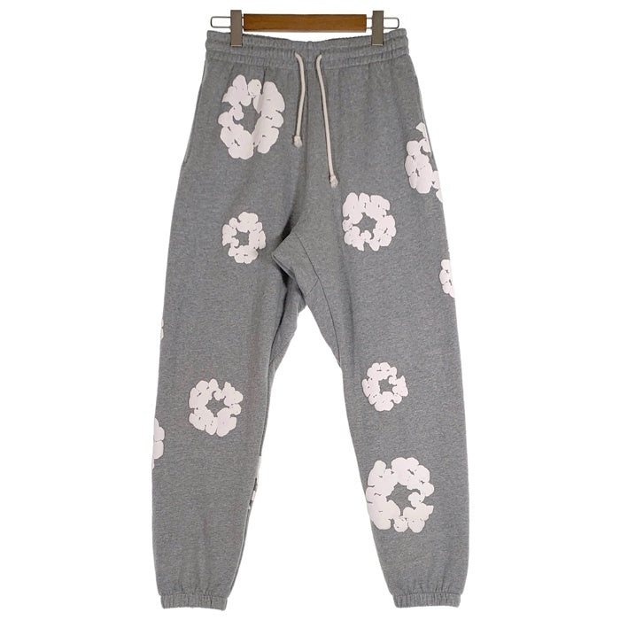 DENIM TEARS デニムティアーズ The Cotton Wreath Sweat Pants コットン リース スウェットパンツ グレー Size S 福生店