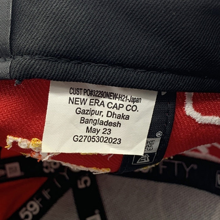 SUPREME シュプリーム 23AW Worldwide Box Logo New Era ワールドワイド ボックスロゴ ニューエラ ベースボールキャップ レッド Size 7 5/8 (60.6cm) 福生店
