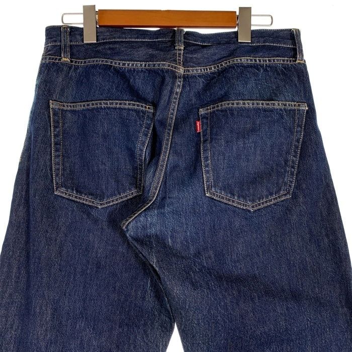 SUPREME シュプリーム オールド 5ポケット デニムパンツ ストレート インディゴ 紙タグ 赤耳 2ND WASH S206 USA製 Size 32 福生店
