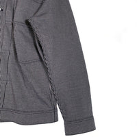 LOOPWHEELER ループウィラー 受注会限定 ヒッコリー 吊り天笠 1stタイプ トラッカージャケット ヒッコリー ストライプ Size M 福生店