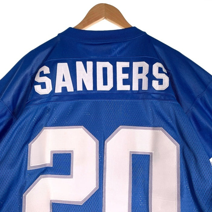 REEBOK リーボック Detroit Lions デトロイト ライオンズ 半袖 ゲームシャツ ライトブルー Size M 福生店