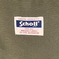 Schott ショット TC WORK SHIRT 長袖 ワークシャツ オリーブ 3115070 Size M 福生店