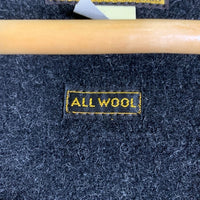 JOE McCOY ジョーマッコイ WOOL RAILROAD COAT ウール レイルロードコート ダブルジャケット レザー ホースハイド ブラック Size 38 福生店