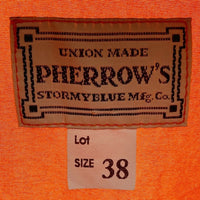 Pherrow's フェローズ 20SS ナイロン シャツジャケット オレンジ size38 瑞穂店