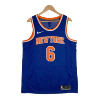 NIKE ナイキ ニューヨークニックス スウィングマンジャージ ゲームシャツ ユニフォーム ブルー ポルジンギス 864495-495 Size L 福生店