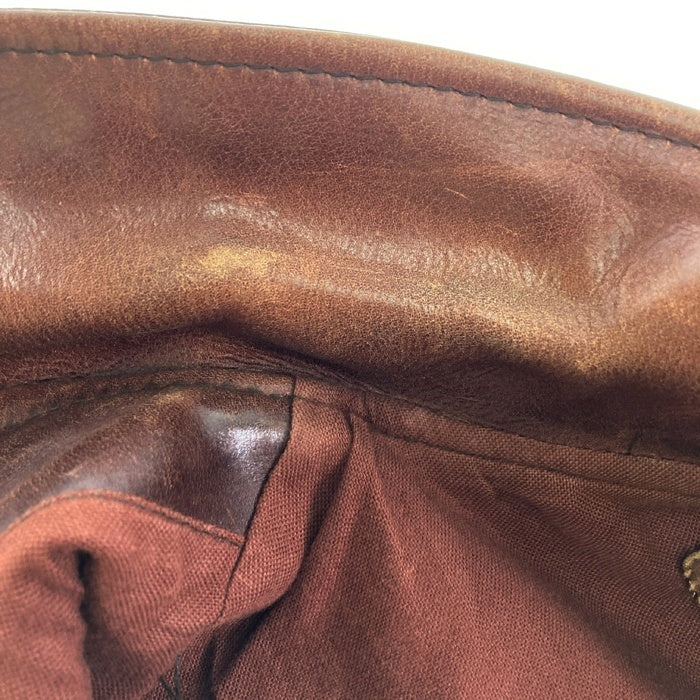 R.B.C アールビーシー ステアハイド シングル ライダースジャケット ブラウン size38 瑞穂店
