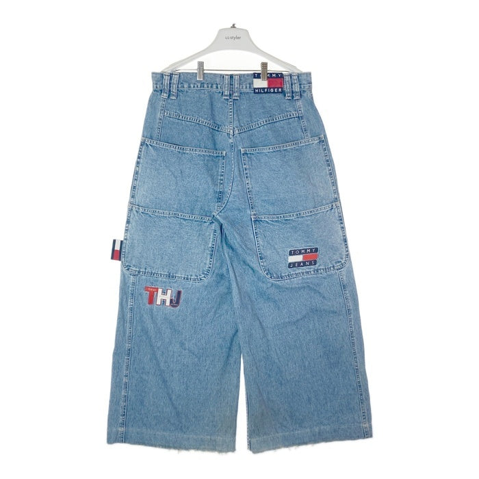 TOMMY JEANS トミージーンズ バギーペインターパンツ ライトインディゴ size31 瑞穂店