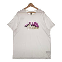 THE NORTH FACE ノースフェイス マウンテンライン プリントTシャツ ホワイト 7X1N US企画 Size XXL 福生店