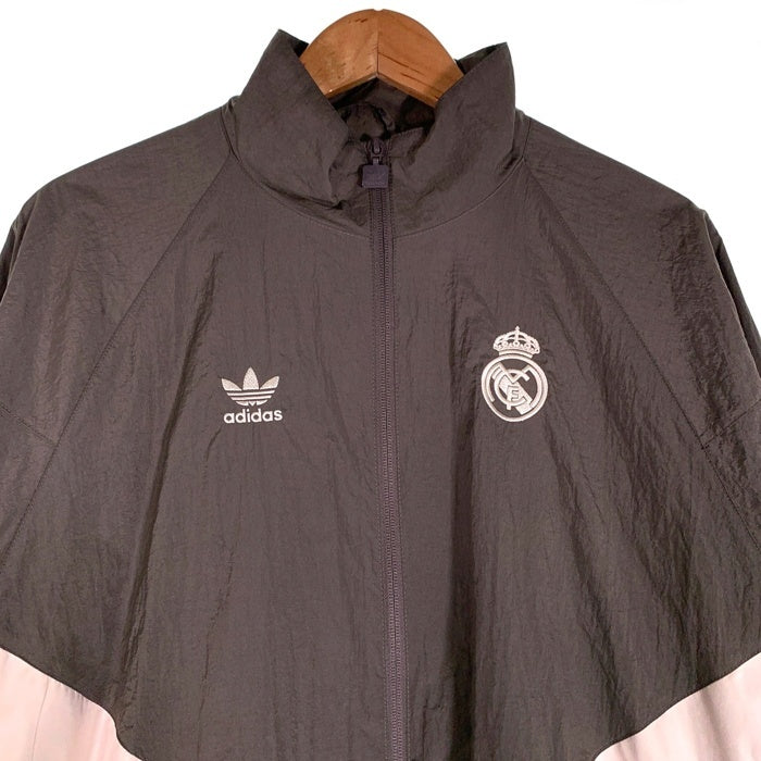 adidas アディダス REAL MADRID LIFESTYLE OG TRACK TOP レアル・マドリード オリジナルス トラックトップ トラック ジャケット グレー Size S 福生店