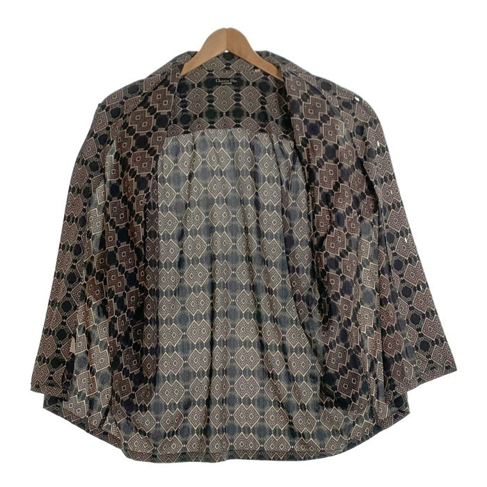 Christian Dior MONSIEUR クリスチャンディオールムッシュ 総柄 長袖シャツ ブラック BLS-6141 Size L 福生店