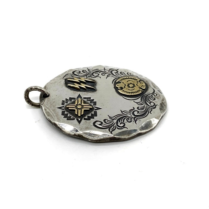 Dear Blossom ディアブロッサム K18 シルバー 特大メタル ペンダントトップ イーグル サンダー 福生店