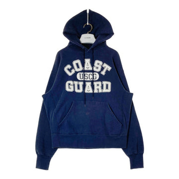 Lee リー USCG アメリカ沿岸警備隊 ラバープリント プルオーバーパーカー ネイビー sizeL 瑞穂店