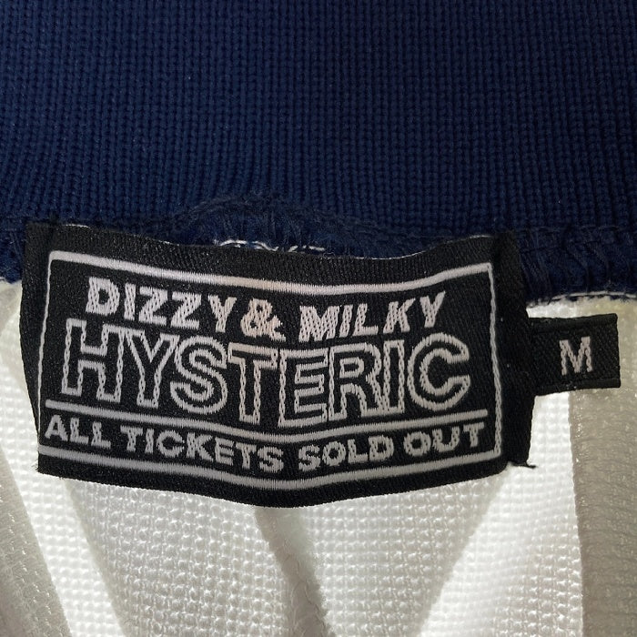 HYSTERIC GLAMOUR ヒステリックグラマー 02221CP03 SOUND LABアップリケ トラックパンツ ホワイト sizeM 瑞穂店