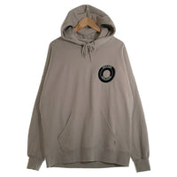 EXAMPLE エグザンプル ROUND LOGO HOODIE ラウンドロゴ フーディー パーカー ベージュ Size XL 福生店