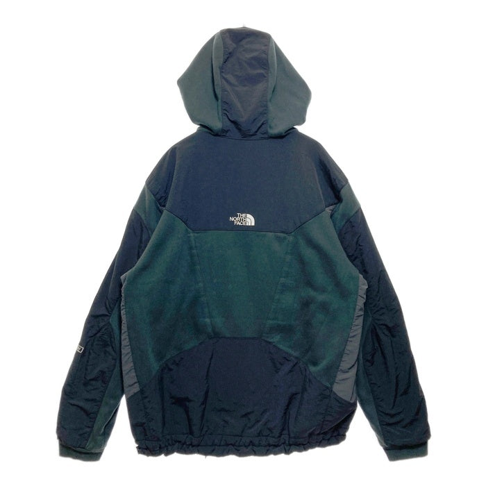 THE NORTH FACE ノースフェイス STEEP TECH Hooded Jacket スティープテック スウェット切替 ジップアップジャケット ブラック グレー Size XXL 瑞穂店