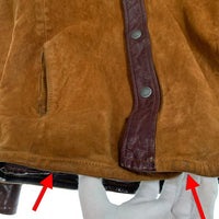 glamb グラム Western Leather JKT ウエスタンレザージャケット 羊革 ブラウン GB0418/JKT05 Size 0 福生店