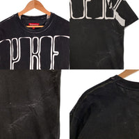 SUPREME シュプリーム 23AW Overprint Knockout S/S Top オーバープリント ノックアウト ショートスリーブトップ Tシャツ ブラック Size XL 福生店