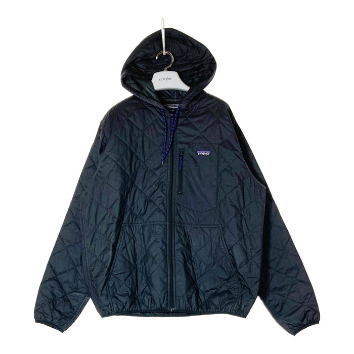 Patagonia パタゴニア 27610FA19 ダイアモンド キルト ボマー フーディ ブラック sizeXL 瑞穂店