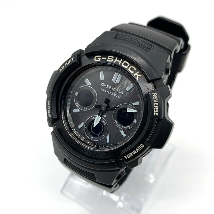 CASIO カシオ G-SHOCK ジーショック タフソーラー 腕時計 ブラック 5230 AWG-M100BW 福生店