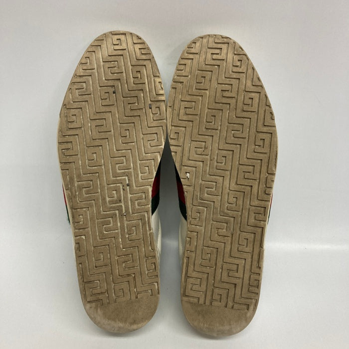 GUCCI グッチ 125375 シェリーラインスニーカー クロコ型押し ホワイト size43 瑞穂店