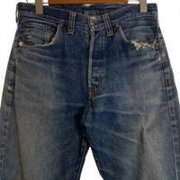90's Levi's リーバイス 201XX 復刻 デニムパンツ ビッグE  ボタン裏 555 インディゴ 201-0004 USA製 Size W34 L36 福生店
