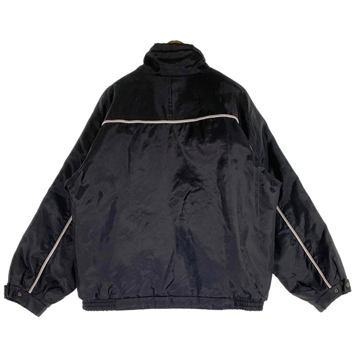90’s UMBRO アンブロ ジップアップ ナイロンジャケット ブラック 中綿 パイピング Size UK M 福生店