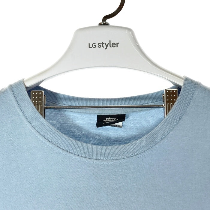 STUSSY ステューシー Crown Spade Tシャツ ライトブルー sizeM 瑞穂店