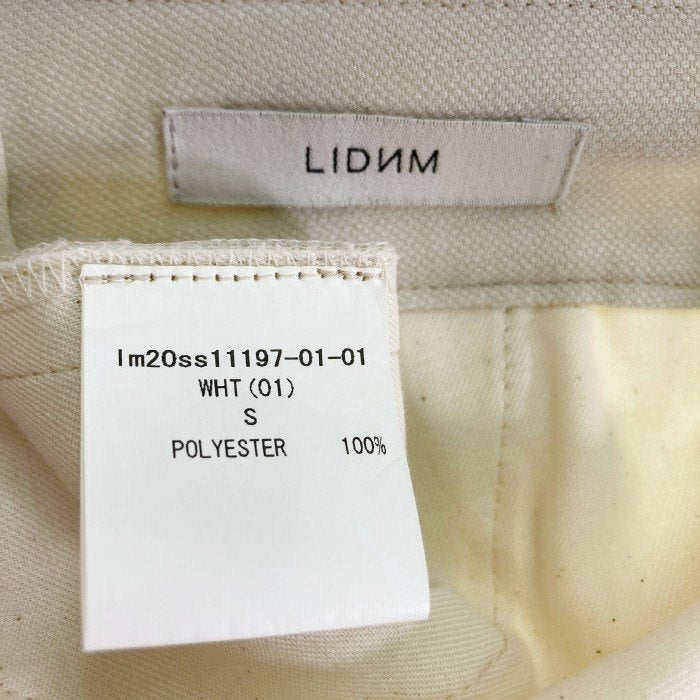 LIDNM リドム ワークシャツ ショーツ セットアップ ベージュ sizeM/S 瑞穂店