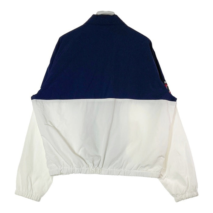 POLO SPORT RALPH LAUREN ポロスポーツ ラルフローレン Tech Harrington テック ハリントンジャケット ネイビーxホワイト sizeM★汚れ有 瑞穂店